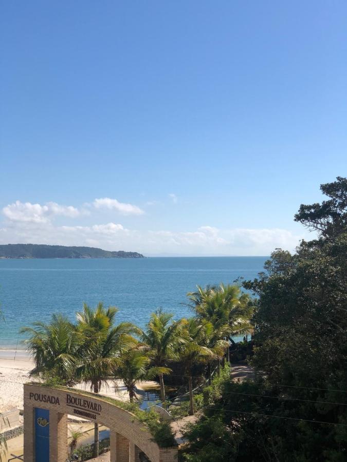 Apartamento Frente Mar Com 02 Suites 봄비나스 외부 사진